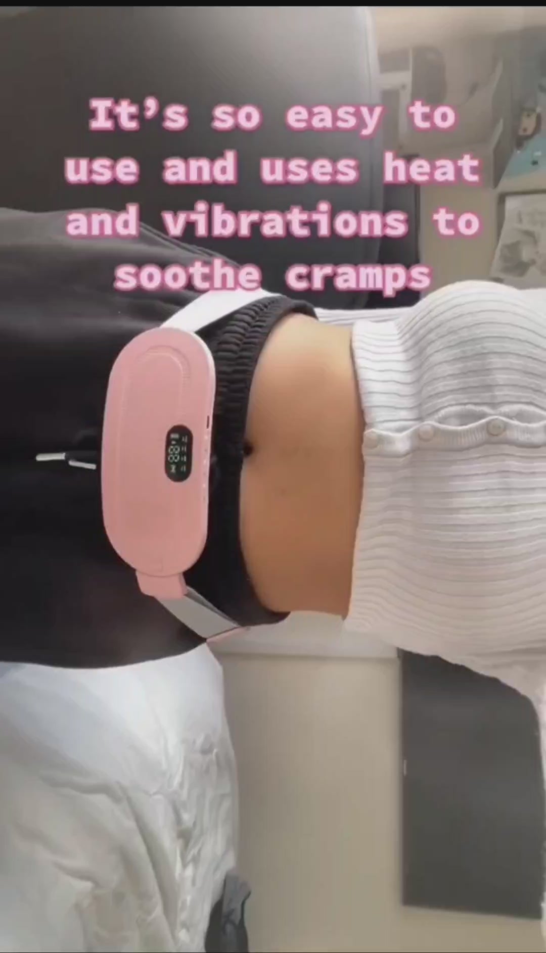 portable heating pad "পিরিয়ড পেইনে আর নয় কষ্ট – Fayzamart নিয়ে এসেছে স্মার্ট হিটিং বেল্ট!"