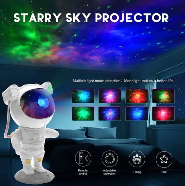 Astronaut Star Light Projector
🌌 চমৎকার গ্যালাক্সি