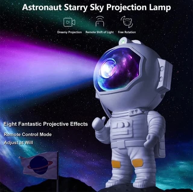 Astronaut Star Light Projector
🌌 চমৎকার গ্যালাক্সি